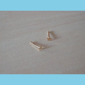 18 K Guld Nsering med Stjerne