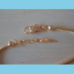 Guld Armbnd Bacio Italy