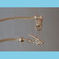 Guld Armbnd Bacio Italy