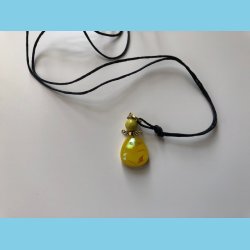 Engel Vedhng med Agat i ldersnor 