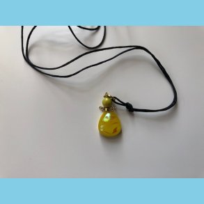 Engel Vedhng med Agat i ldersnor 