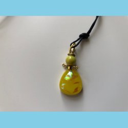 Engel Vedhng med Agat i ldersnor 