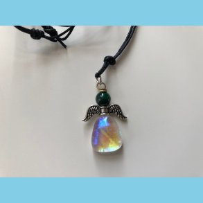 Engel Vedhng Malakit med ldersnor