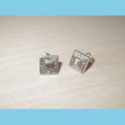 Slvrestik med 14 K Guld