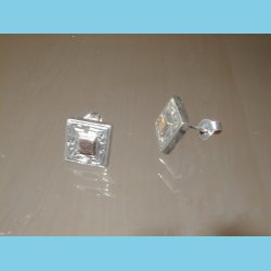 Slvrestik med 14 K Guld