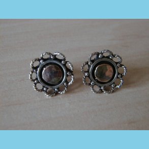 Blomster restik med 14 K Guld