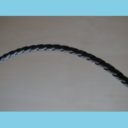 Flettet Lder Halskde