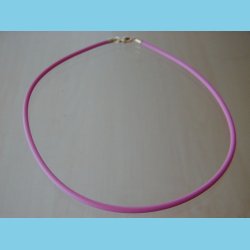 Pink Gummi Halsk�de