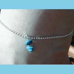 Ankelkde med bl sten