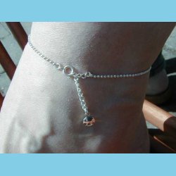 Ankelkde med bl sten