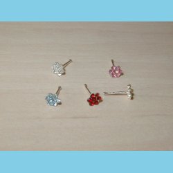 Nsering Blomster i Sterling Slv