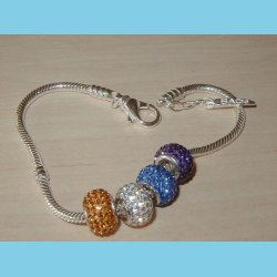 Armbnd Bacio Italy Sterling Slv