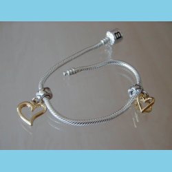 Armbnd Bacio Italy Sterling Slv