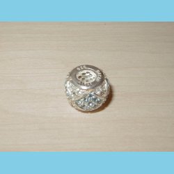 Bacio Round Next Generation Lysebl og Hvid