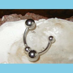 Banan stav med stl kugle