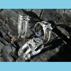 Sommerfugl Sort Tring og Brnering