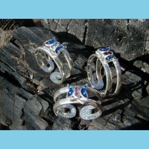 Sommerfugl Bl Tring og Brnering