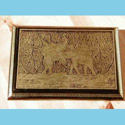 24 Karat Oval Guld&aelig;ske