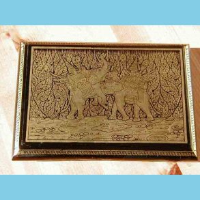 24 Karat Oval Guldæske