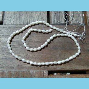 Fersvandsperler aflange p snor