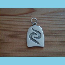 Vedhng med 2 smukke tegn