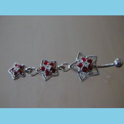 Banan stav med 3 Blomster