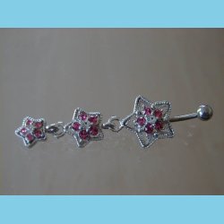 Banan stav med 3 Blomster