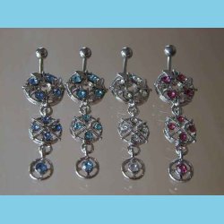 Banan stav med 3 Blomster og blade