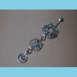 Banan stav med 3 Blomster og blade