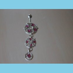 Banan stav med 3 Blomster og blade