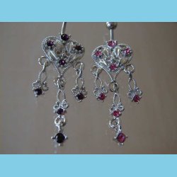 Banan stav Hjerte vedhng.