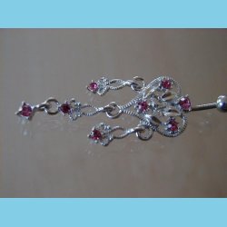 Banan stav Hjerte vedhng.