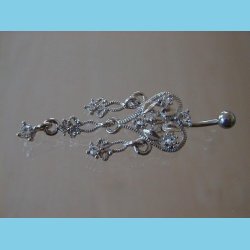 Banan stav Hjerte vedhng.