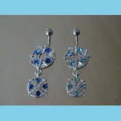 Banan stav med 2 Blomster og blade