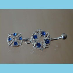 Banan stav med 2 Blomster og blade