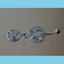 Banan stav med 2 Blomster og blade