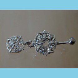 Banan stav med 2 Blomster og blade