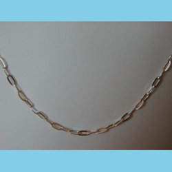 Oval Rings Halskde 40 cm