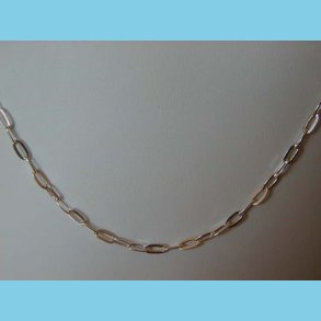 Oval Rings Halskde 40 cm