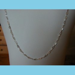 Oval Rings Halskde 40 cm