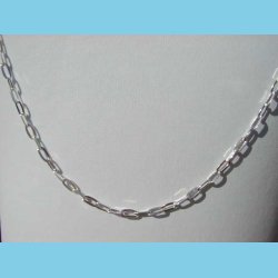 Oval Rings Halskde 40 cm