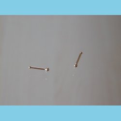 18 K Guld N�sering med Kugle