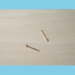 18 K Guld N�sering med Kugle