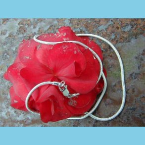 Italiensk Slange Halskde 60 cm