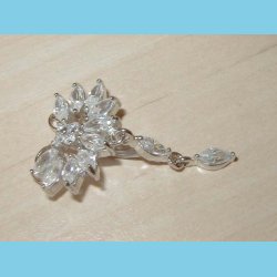 Navlering I Hvidt Flor