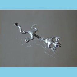 Navlering S�lv Firben