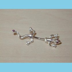 Navlering S�lv Firben