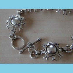 S�lvarmb�nd med 6 Cirkler