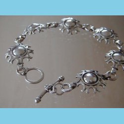 S�lvarmb�nd med 6 Cirkler