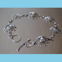 S�lvarmb�nd med 6 Cirkler